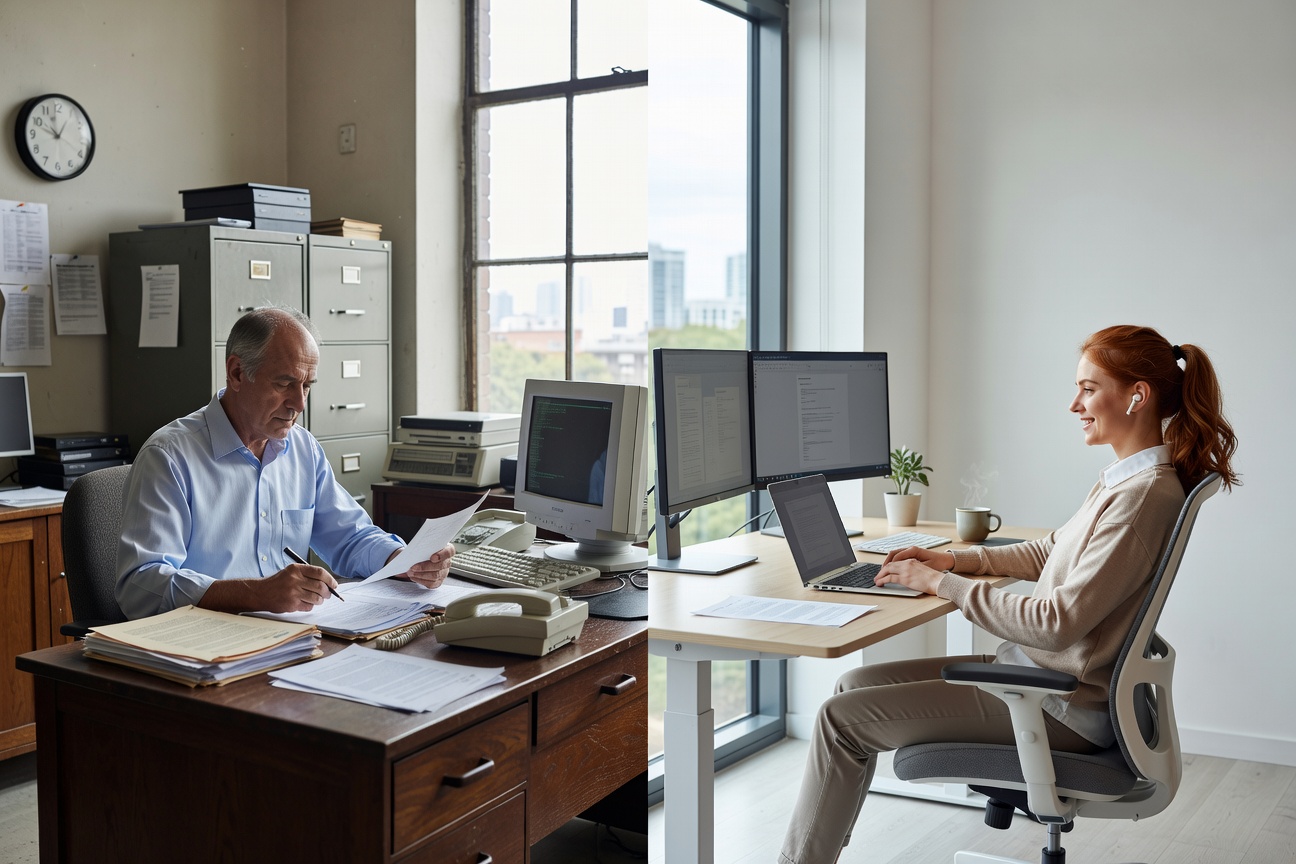 boomer millennial gen z work and money differences comparison