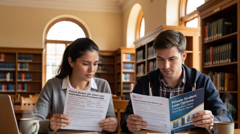 federal vs private student loans comparison guide