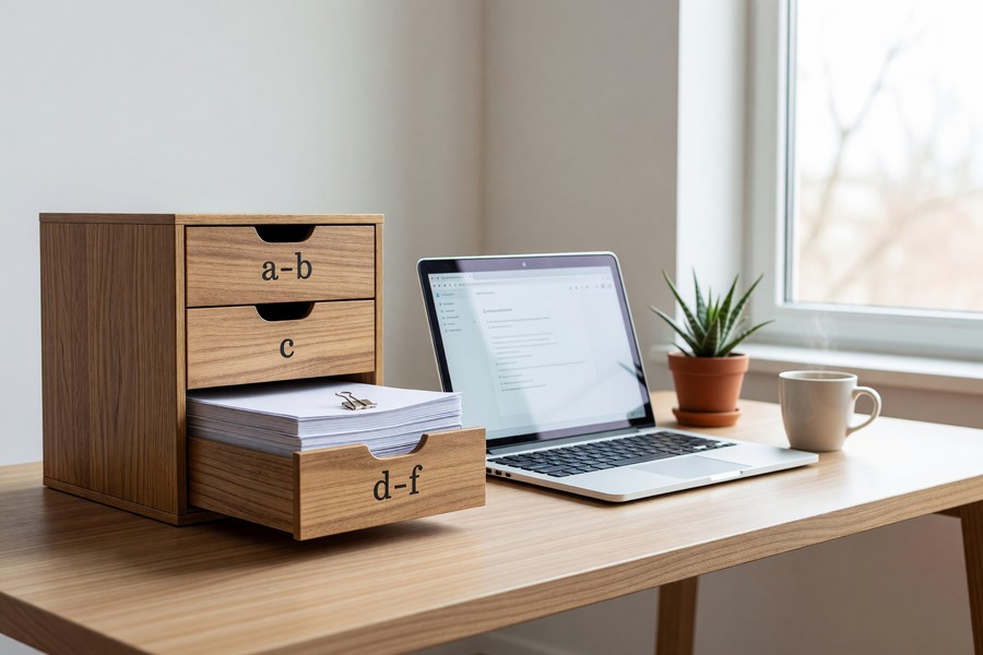 Close-up of a W-2 form showing employer EIN and employee name boxes at the top