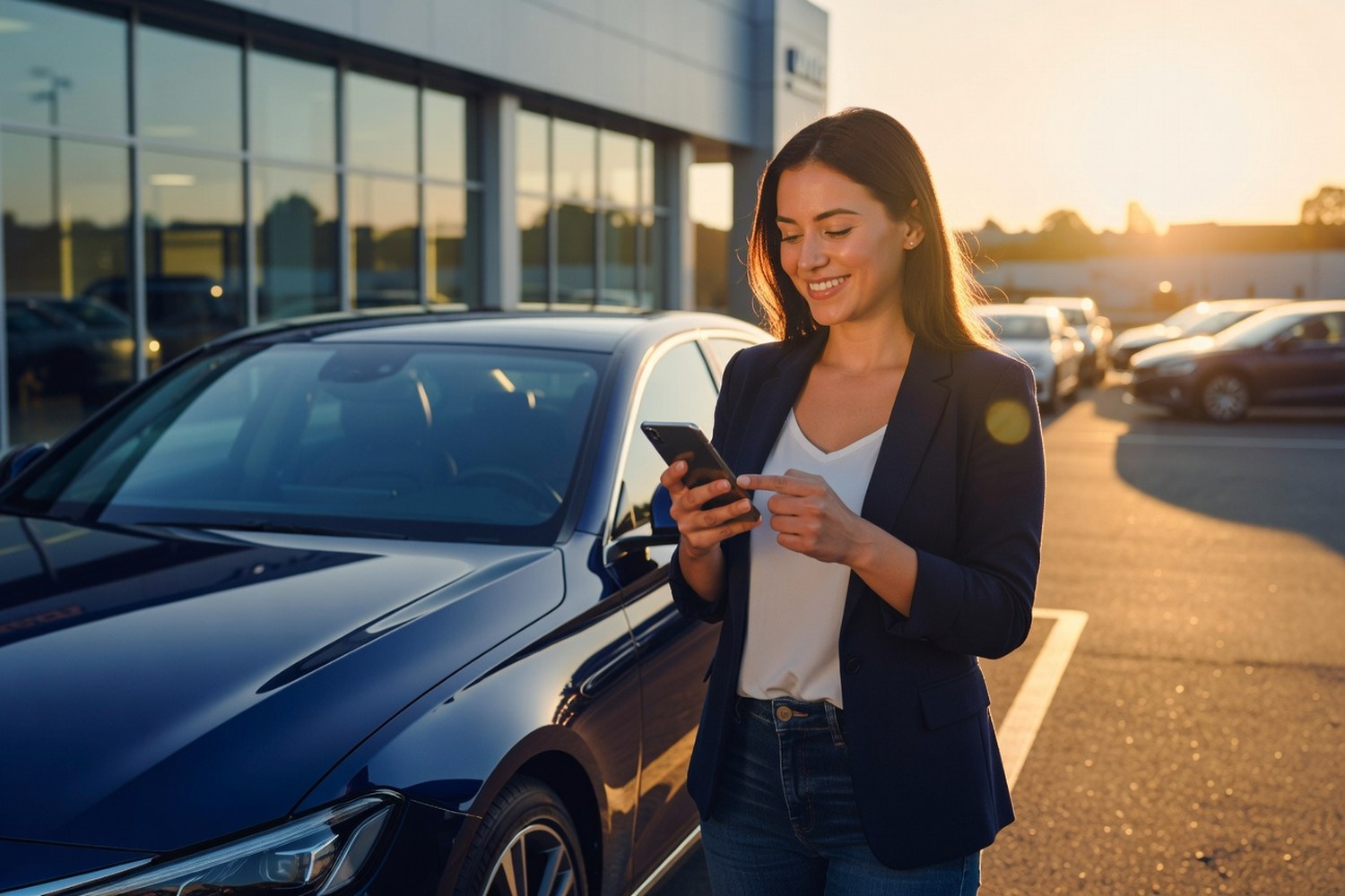 Woman approved for car loan after improving credit score standing by new vehicle