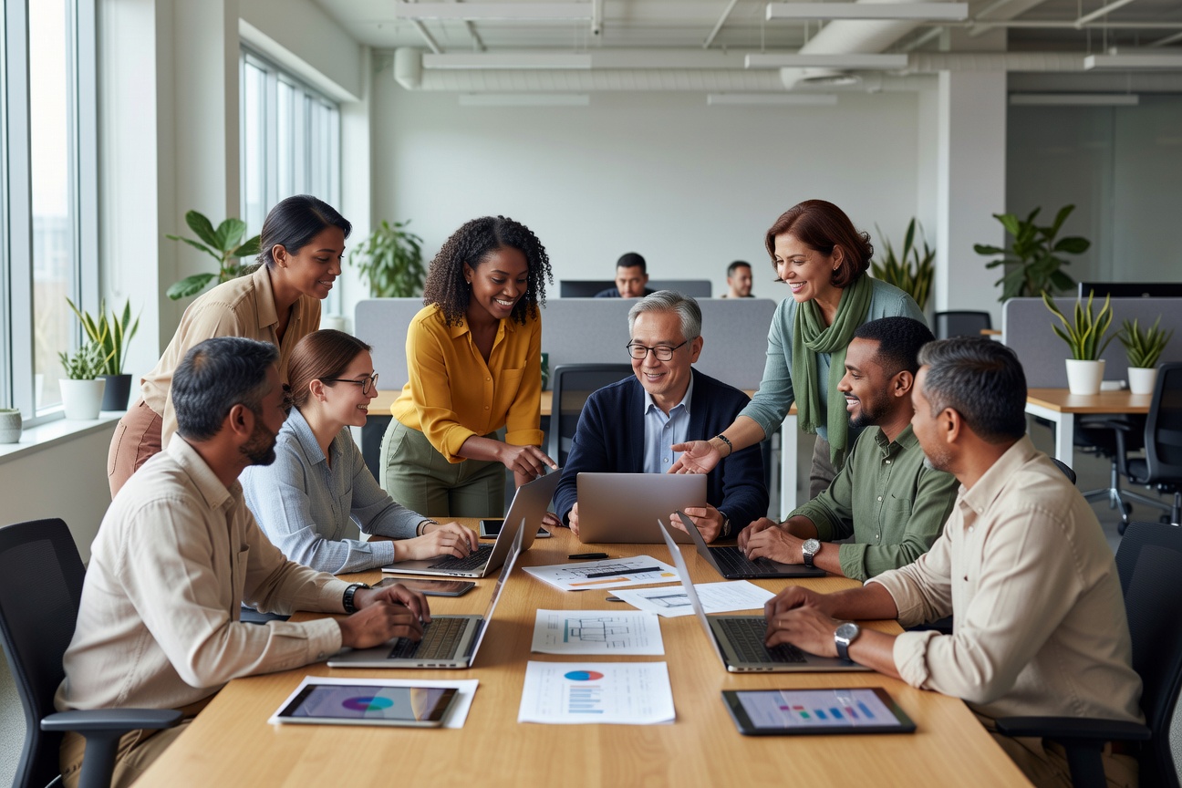 multigenerational workplace financial collaboration different generations
