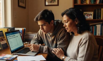 net price calculator college cost estimate family researching