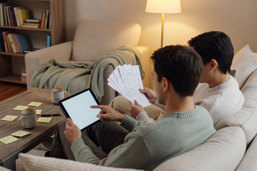 Comparison of top budgeting app interfaces on smartphone screens side by side