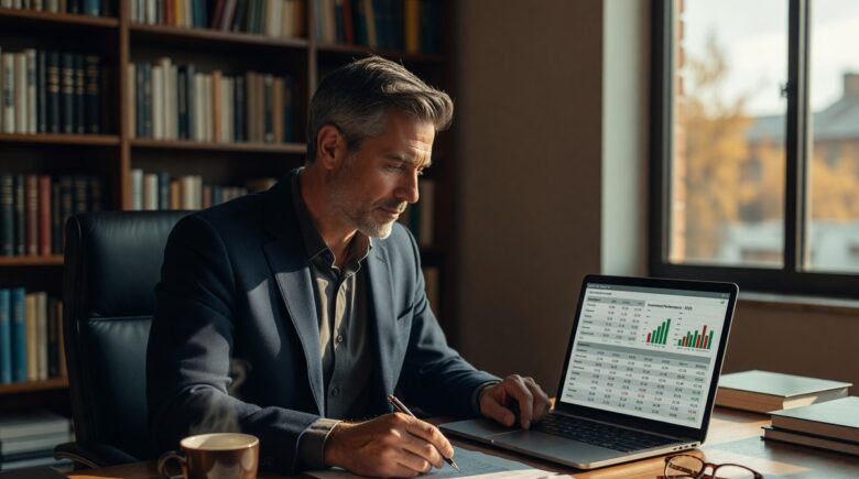 Chart showing capital gains tax rates for 2026 with income brackets for investors