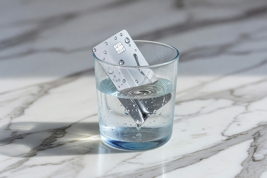 Infographic showing five steps to improve credit score before applying for auto loan