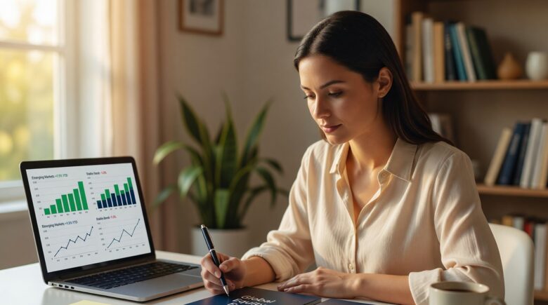 Side-by-side comparison chart of ETFs vs mutual funds for beginner investors