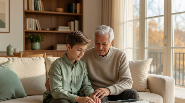 Person handing an envelope of money as a gift with a tax form and calculator on a desk illustrating the gift tax exclusion limit