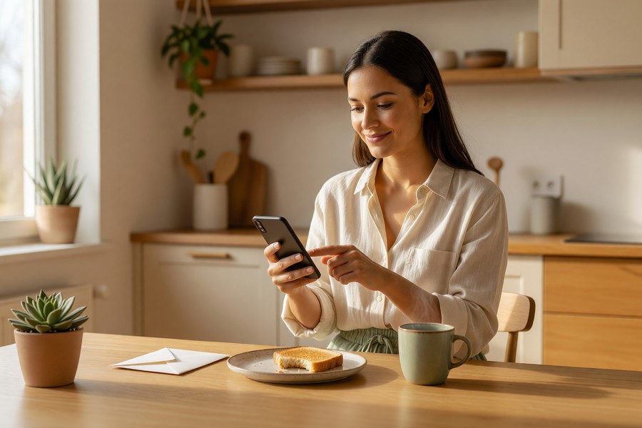 A calculator and car keys next to a loan comparison worksheet on a desk