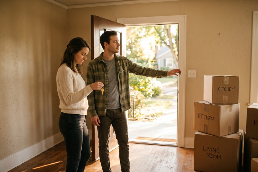 Bar chart showing net worth growth by age group, from 25 to 65, across U.S. households